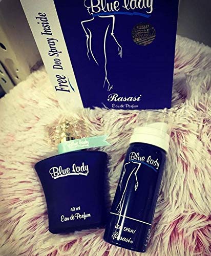 Blue Lady Perfume + Body Spray 2 in 1 Gift Box