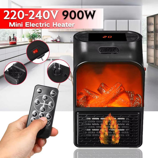 Mini Electric Heater Portable with remote