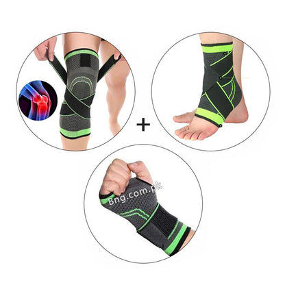 Knee Support Compression Professional Protective Knee Pad Basketball Tennis Cycling