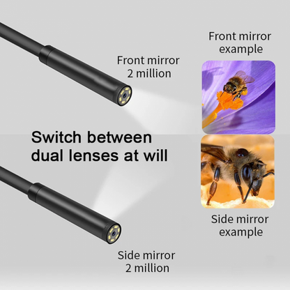 3 in 1 Type-C Android Endoscope Camera with 6 LEDs, HD Mini Inspection Tool.