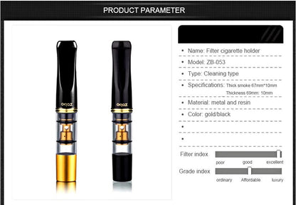 Acrylic Micro Filter box for Smokers Hight Quality Pack of 5