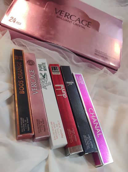 Versace imported perfume 35ML- Long Lasting Pack of 6