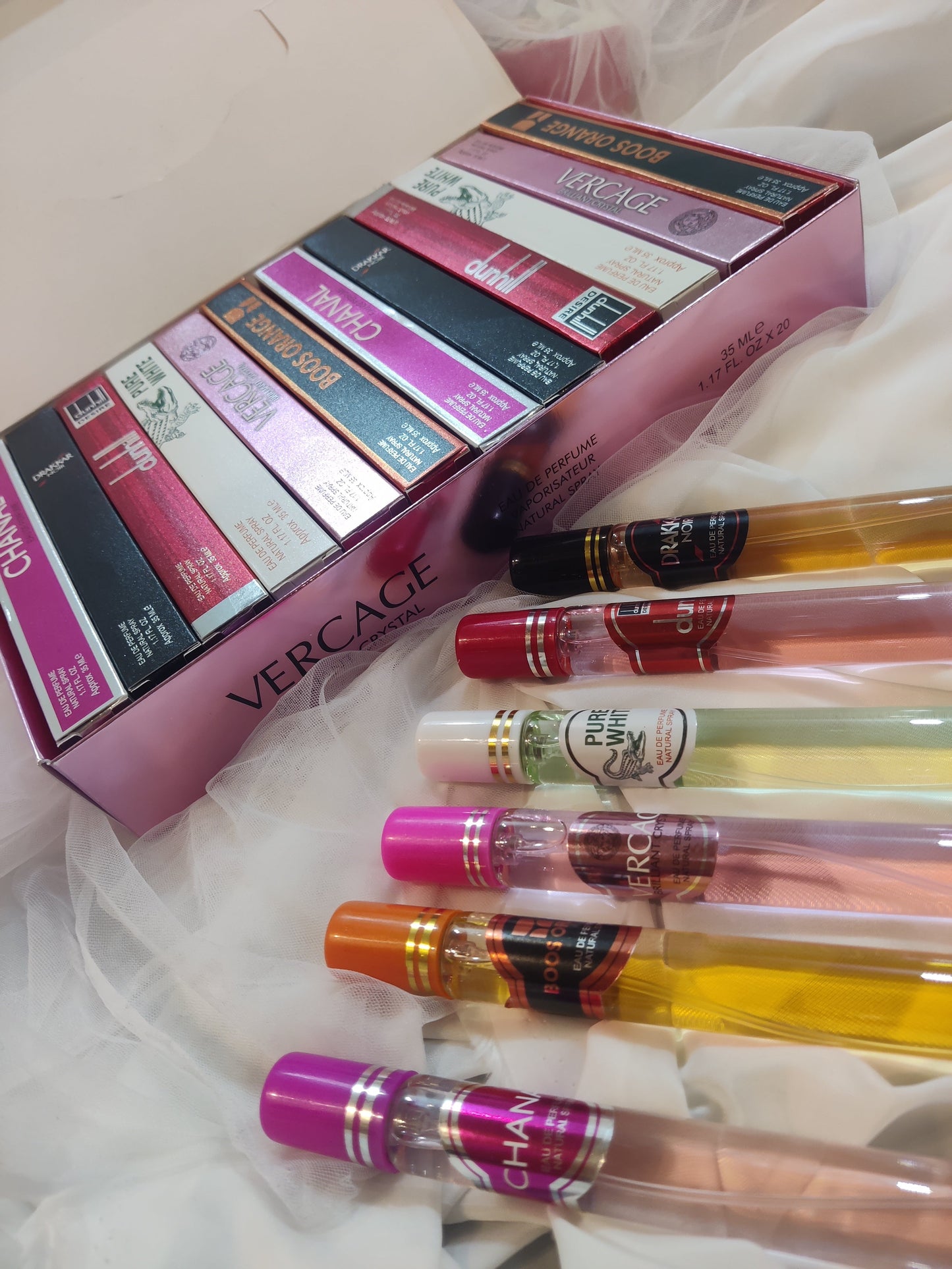 Versace imported perfume 35ML- Long Lasting Pack of 6