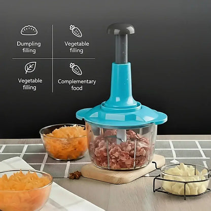 Multi-Functional Hand Press Manual Plastic Chopper