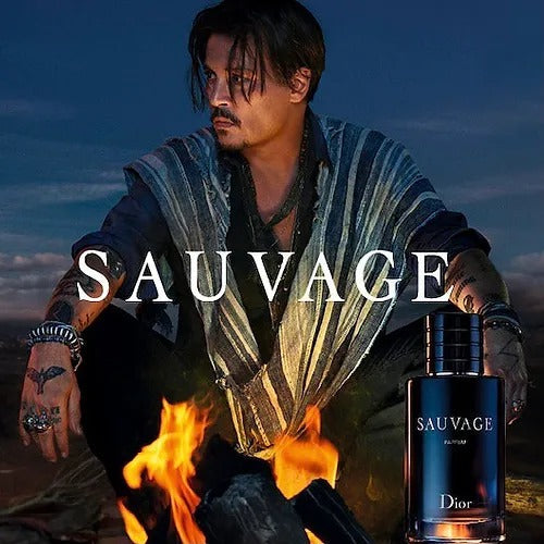 Sauvage perfume with megnetic cap (Alcohol-Free Fragrance - Fresh and Intense Notes) 100 ML
