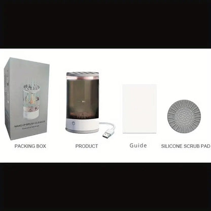3-in-1 Automatic Makeup Brush Cleaner