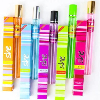 She perfumes  Long Lasting Pack of 5 - 35ML