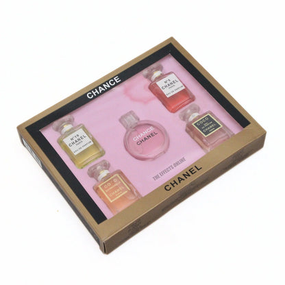 Chanel Chance Perfume Set of 5 in 1 Gift Box