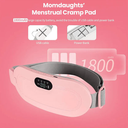 Period/Menstrual Cramp Relief Belt and Massager (1 Year Warranty) (DELIVERY FREE)