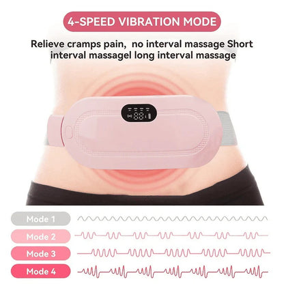 Period/Menstrual Cramp Relief Belt and Massager (1 Year Warranty) (DELIVERY FREE)