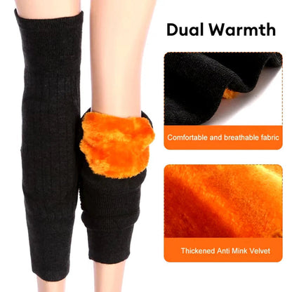 Knee Warm Thick Wool Blend Thermal Pads – Warm Relief & Support