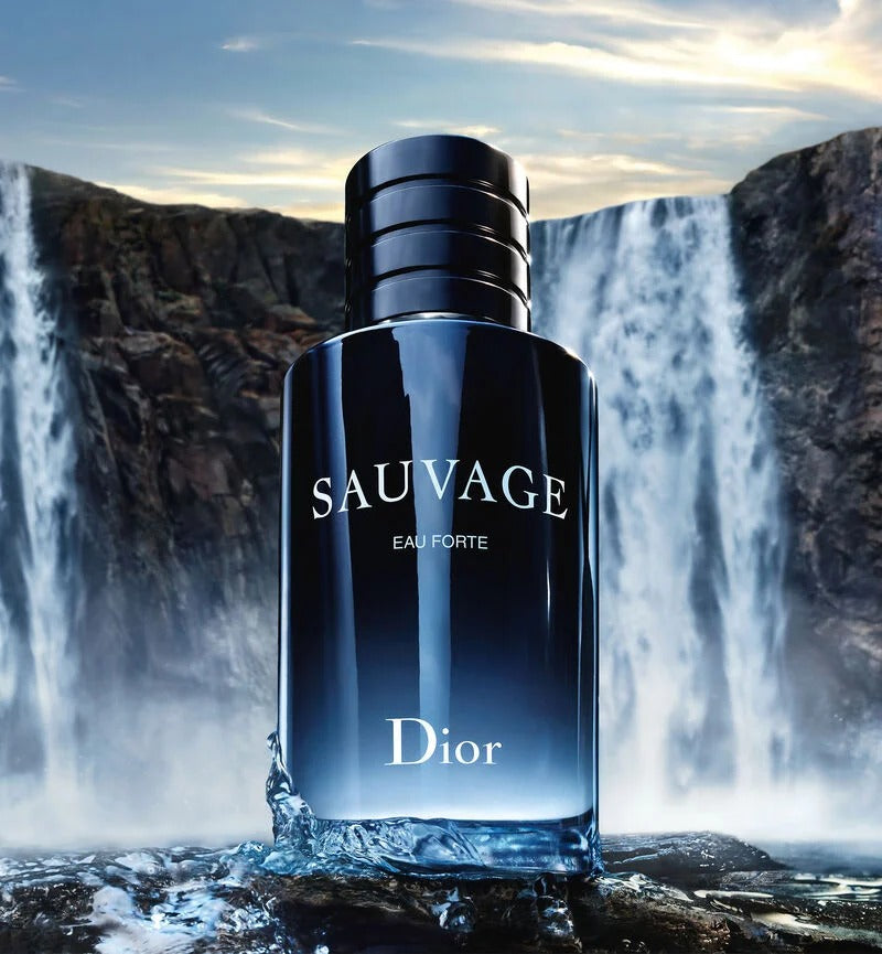 Sauvage perfume with megnetic cap (Alcohol-Free Fragrance - Fresh and Intense Notes) 100 ML