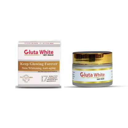 Gluta White Extreme Stronge Light up And Anti-Aging Night Cream