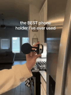 Double Sided Suction Cup Magnetic Phone Holder Lazy Multi-Functional Foldable